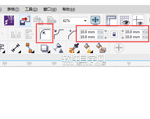 cdr圓角矩形怎么畫