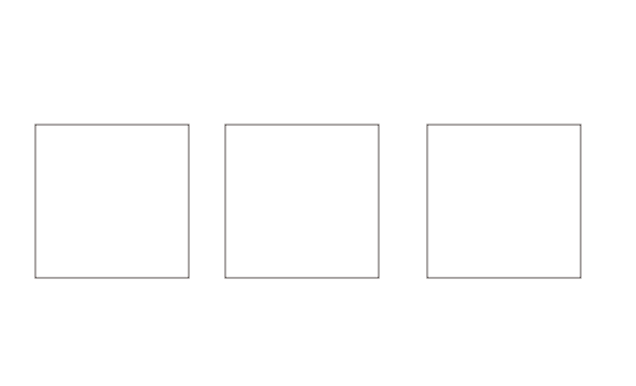 cdr矩形如何平均分三段