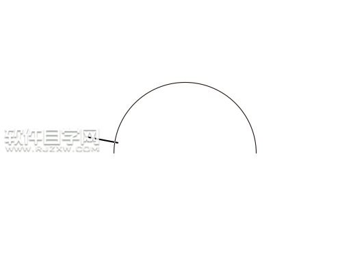 cdr半圓字怎么弄
