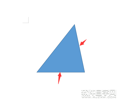 wps怎么畫等腰三角形