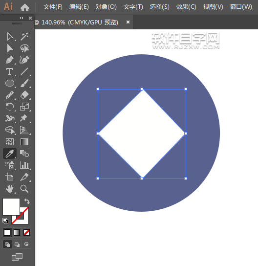 ai怎么畫石材底板美縫圖標