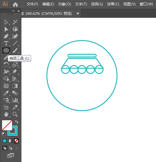 ai怎么畫o2o集成服務(wù)應(yīng)用圖標(biāo)