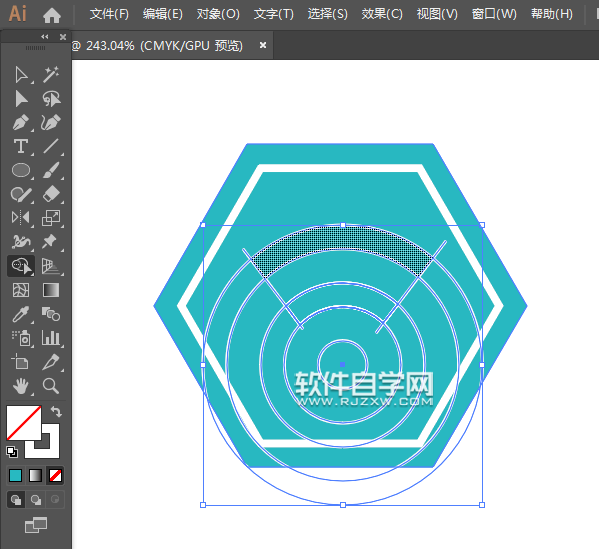 ai如何畫(huà)wifi圖標(biāo)