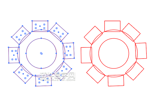 ai怎么畫設置圖標