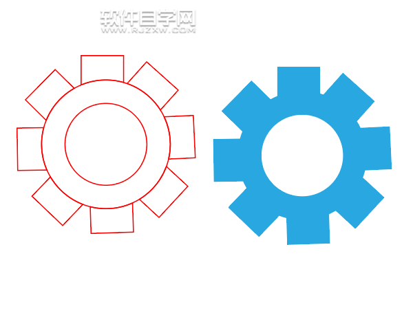 ai怎么畫設置圖標