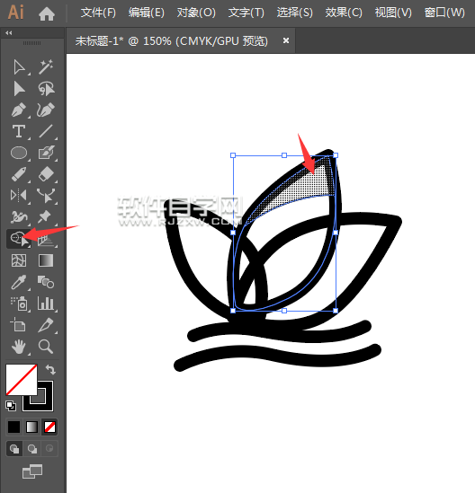 ai怎么畫一個花朵作為自然圖標