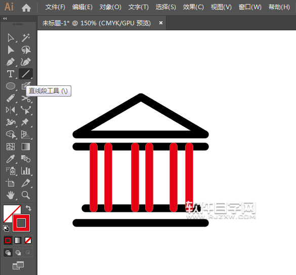 ai怎么畫(huà)人文圖標(biāo)