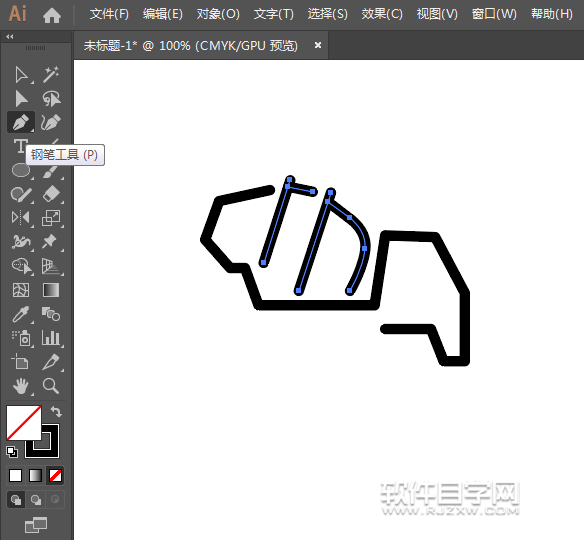 ai怎么畫攪拌車