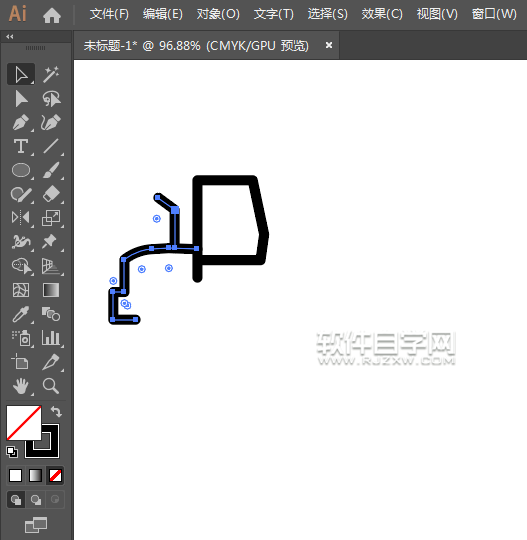 ai怎么畫鏟車圖標
