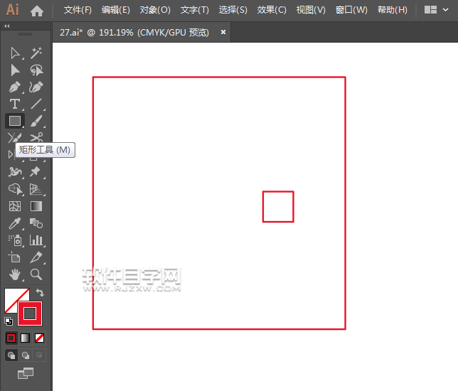 ai怎么繪制格子向右箭頭