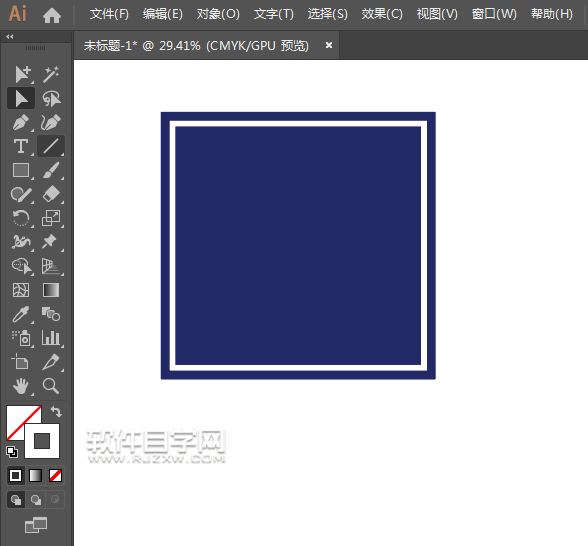 ai怎么畫允許掉頭路牌