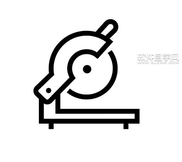 ai怎么畫卡通切割機