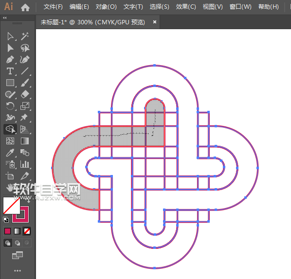 ai矩形偏移怎么創建LOGO