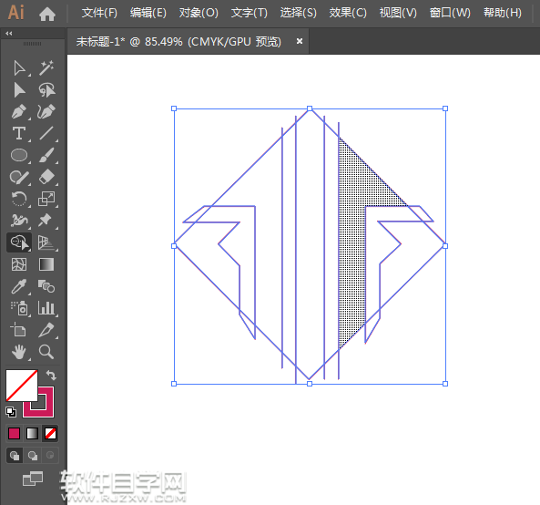 ai怎么用形狀生成制作LOGO