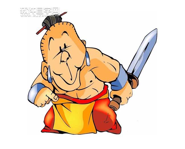 ai怎么畫武俠人物