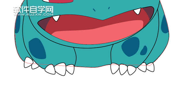 ai妙蛙種子怎么畫