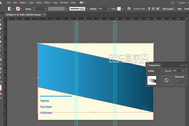 三折頁的宣傳海報怎么用ai軟件做