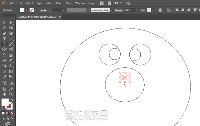 ai怎么畫一個細菌小子頭像