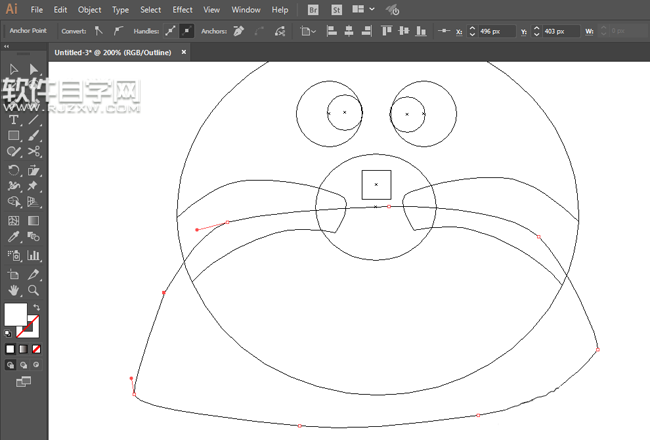 ai怎么畫一個細菌小子頭像
