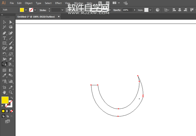 ai怎么畫一面黨旗素材