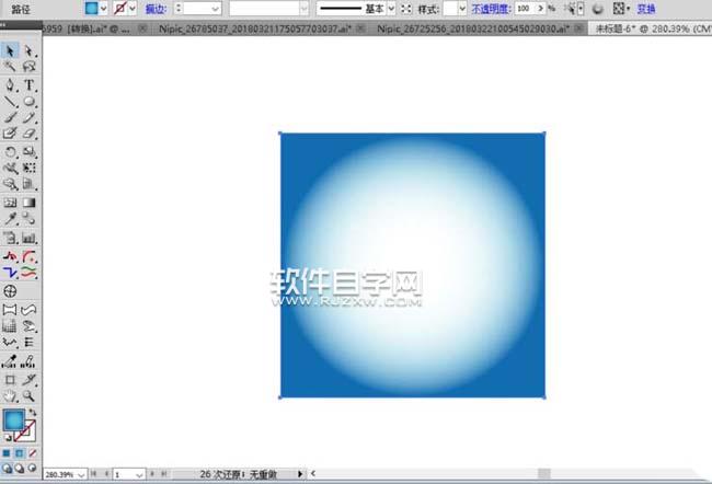 ai怎么繪制一個指南針