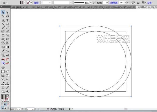 ai怎么繪制一個指南針