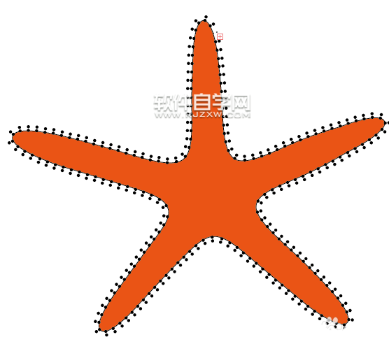 ai畫一只可愛小海星