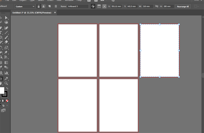 ai怎么建立畫板設計說明書
