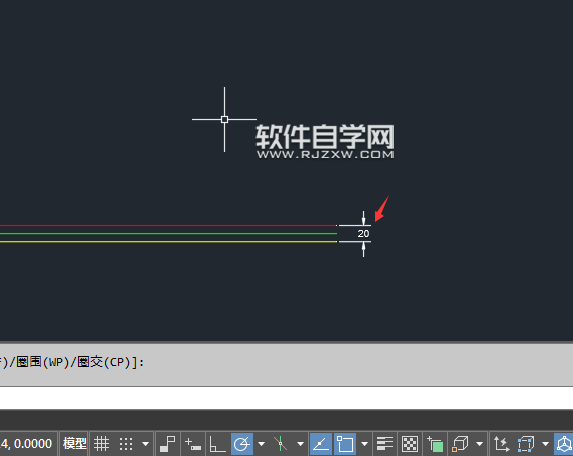 CAD2018畫多線的尺寸不對怎么辦