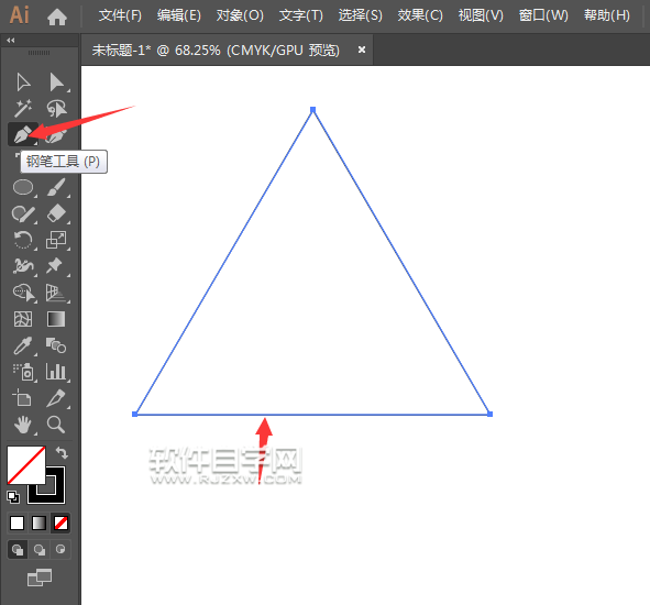 怎么用ai設(shè)計(jì)小心臺(tái)階標(biāo)志