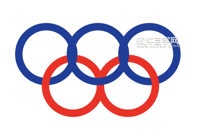 如何用ai軟件畫一個五環(huán)圖標(biāo)