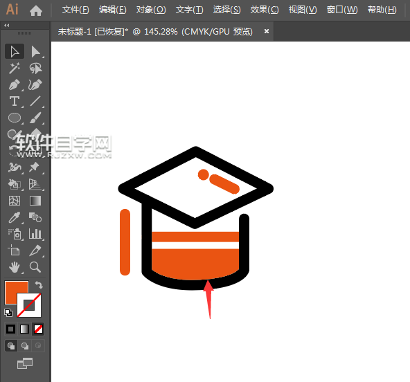 ai如何設計教育logo圖標