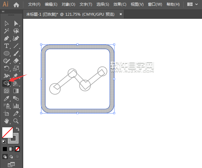 ai軟件怎么畫(huà)一個(gè)財(cái)經(jīng)圖標(biāo)