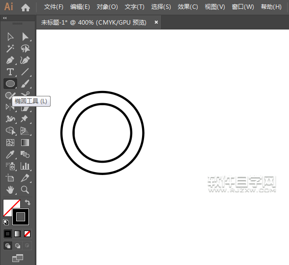 ai怎么畫(huà)一個(gè)央視圖標(biāo)