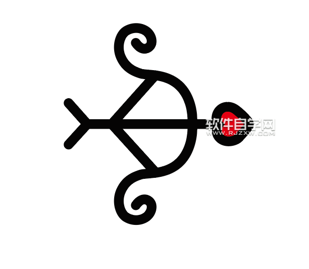 ai怎么畫丘比特的箭