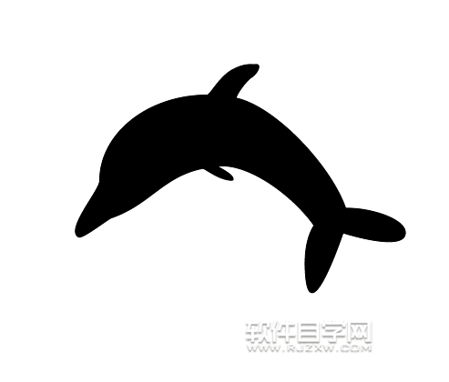 ai怎么畫一只海豚