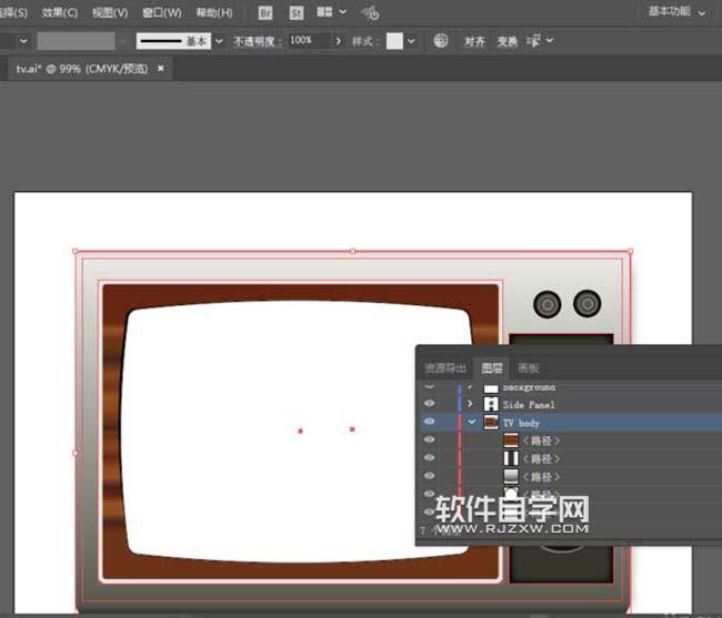 ai如何把外觀屬性直接用于圖層
