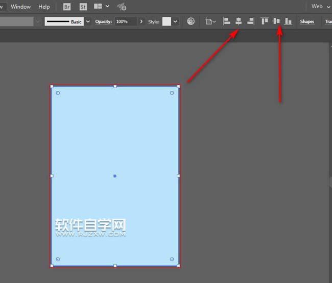 AI怎么在藍色畫布畫星星