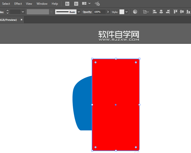 ai怎么用對稱方法畫洗衣液瓶圖形