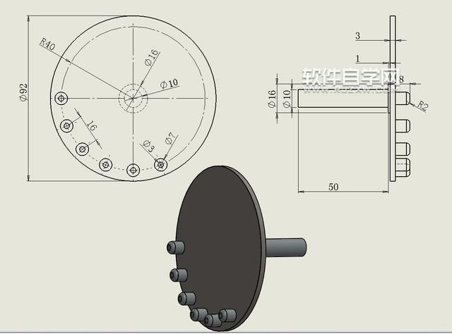 SolidWorks齒條與滾輪運動仿真教程