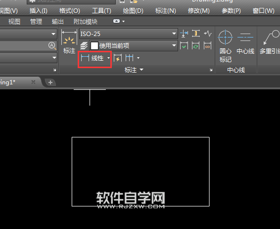 解決CAD標注尺寸界線被隱藏的問題