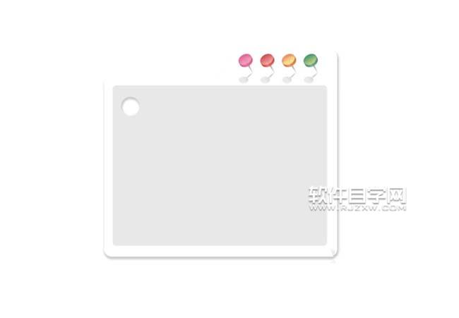 怎么用AI漸變顏色畫大頭針標簽