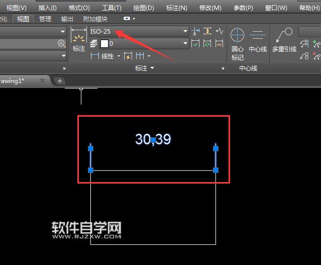 cad標注尺寸線不顯示怎么辦