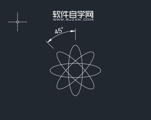 cad旋轉復制多個的方法