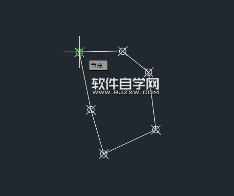 CAD節點設置捕捉連線
