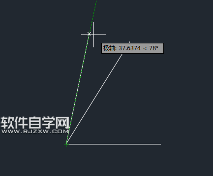 CAD2019怎么設置極軸追蹤附加角