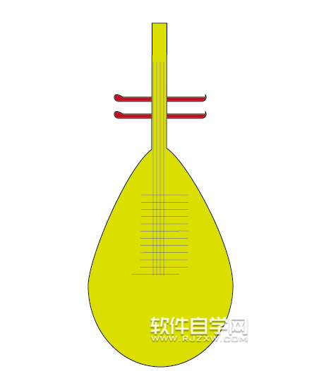 古琴ai設(shè)計稿的制作方法