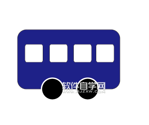 ai怎么畫客車小圖標(biāo)