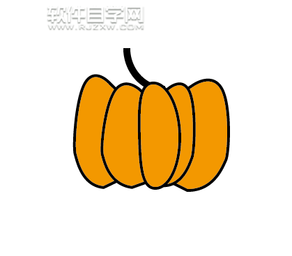 ai怎么設計卡通南瓜圖案