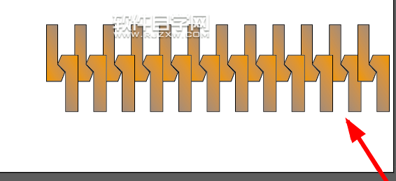用ai怎么畫拉鏈